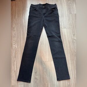 Joe's Jeans Black Straight Leg Denim